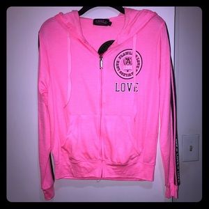 Thrill Zip up Hoodie. NWT